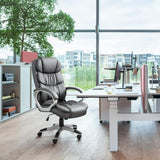 Homall High Back Faux Leather Executive Office Desk Chair with Lumbar Support