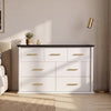 Homall Tall 5 Drawer Dresser with Smooth Slides, Large Chest with Metal Handles for Bedroom