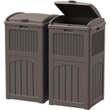 Homall Homes & Gardens 36 Gallon Trash Can Plastic Kitchen Trash Can
