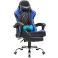 Homall Gaming Chair Massage Office Chair Computer Racing Chair High Back PU Leather Chair with Footrest