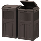 Homall Homes & Gardens 36 Gallon Trash Can Plastic Kitchen Trash Can