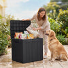 Homall 31 Gallon Outdoor Deck Box In Resin with Seat