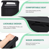 Homall 80 Gallon Plastic Storage Bench Made Of Durable Weatherproof Resin And Deck-Box Organized Storage Compartment For Outdoor Patios And Lawns