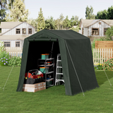 Homall Storage Tent Outdoor Portable Shelter Shed for Motorcycle, Waterproof and UV Resistant, Anti-Snow Carport with Rolled up Zipper Doors and Vents