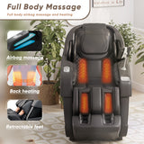 Homall 2025 Zero Gravity Massage Chair Full Body Shiatsu Recliner with SL-Track, Heating, Bluetooth & Touchscreen Control