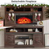 Homall Adjustable Television Stands, Fiberboard White, 59.00 x 15.70 x 32.00 Inches, 136.28 lb