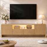 Homall 70'' TV Stand for TVs Up to 75'', Modern Entertainment Center with 2 Drawers, Storage Cabinets, Large TV Console for Living Room