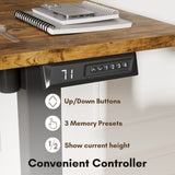 Homall Standing Desk Adjustable Height Stand Up Desk Height Adjustable Office Desk with High Memory Function