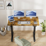 Homall Standing Desk Adjustable Height Stand Up Desk Height Adjustable Office Desk with High Memory Function