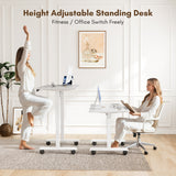Homall Standing Desk Adjustable Height Stand Up Desk Height Adjustable Office Desk with High Memory Function