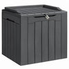 Homall 31 Gallon Outdoor Deck Box In Resin with Seat