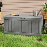 Homall 82 Gallon Outdoor Storage in Resin Deck Box Lockable Deck Box