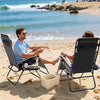 Homall Set of 2 Zero Gravity Chair Patio Reclining Chair with Adjustable Angle Foldable Lawn Lounge Chair