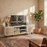 Homall 65 Inch Modern TV Stand,Wood Entertainment Center with Storage Drawers & Cable Management for Living Room
