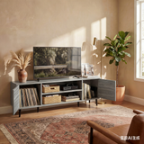 Homall 65 Inch Modern TV Stand,Wood Entertainment Center with Storage Drawers & Cable Management for Living Room