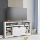 Homall Adjustable Television Stands, Fiberboard White, 59.00 x 15.70 x 32.00 Inches, 136.28 lb