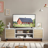 Homall 65 Inch Modern TV Stand,Wood Entertainment Center with Storage Drawers & Cable Management for Living Room