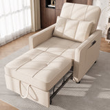 Homall Sleeper Sofa Chair Bed 3 in 1 Convertible Bed Chair Adjustable Sleeper Chair Pullout Sofa Bed
