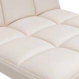 Homall Set of 2 Adjustable Swivel Armless Bar Stools with PU Leather