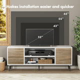 Homall TV Stand for TVs up to 65" Home Entertainment Center Living Room and Bedroom Modern Wooden Television Media Console
