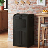 Homall Homes & Gardens 36 Gallon Trash Can Plastic Kitchen Trash Can