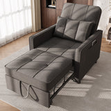 Homall Sleeper Sofa Chair Bed 3 in 1 Convertible Bed Chair Adjustable Sleeper Chair Pullout Sofa Bed