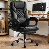 Homall Home Office Chair Adjustable Executive Leather Chair With Arms Ergonomic High Back Cushion Lumbar Back Support Computer Desk Chair