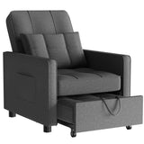 Homall Sleeper Sofa Chair Bed 3 in 1 Convertible Bed Chair Adjustable Sleeper Chair Pullout Sofa Bed