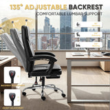 Homall Home Office Chair Adjustable Executive Leather Chair With Arms Ergonomic High Back Cushion Lumbar Back Support Computer Desk Chair