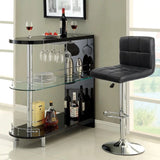 Homall Set of 2 Adjustable Swivel Armless Bar Stools with PU Leather