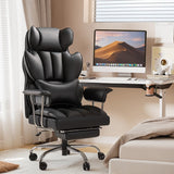 Homall Ergonomic Executive Office Desk Chair 500 lbs Capacity High Back with Footrest Lumbar Support Reclining Adjustable Height & Swivel Wheels