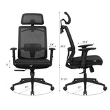 Homall High Back Mesh Office Chair Ergonomic Desk Chair with Headrest