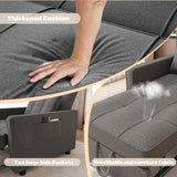 Homall Sleeper Sofa Chair Bed 3 in 1 Convertible Bed Chair Adjustable Sleeper Chair Pullout Sofa Bed
