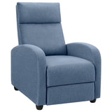 Homall Fabric Recliner Chair Adjustable Modern Home Theater Seating Single Recliner Sofa Living Room Armrest Chair With Thick Cushion