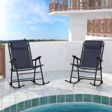 Homall Zero Rocking Gravity Chair with Headrest Pillow Folding Recliner Foldable Lounge Chair for Poolside, Lawn and Patio