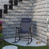 Homall Zero Rocking Gravity Chair with Headrest Pillow Folding Recliner Foldable Lounge Chair for Poolside, Lawn and Patio