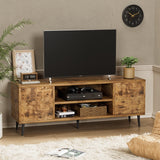 Homall TV Stand for TVs up to 65" Home Entertainment Center Living Room and Bedroom Modern Wooden Television Media Console