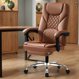 Homall Home Office Chair Adjustable Executive Leather Chair With Arms Ergonomic High Back Cushion Lumbar Back Support Computer Desk Chair
