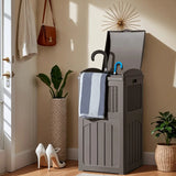 Homall Homes & Gardens 36 Gallon Trash Can Plastic Kitchen Trash Can