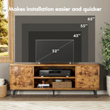 Homall TV Stand for TVs up to 65" Home Entertainment Center Living Room and Bedroom Modern Wooden Television Media Console