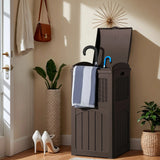 Homall Homes & Gardens 36 Gallon Trash Can Plastic Kitchen Trash Can
