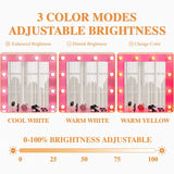 Homall Vanity Desk Set with Mirror, Drawers, and USB Power Outlet Makeup Vanity with Adjustable Lights in 3 Modes