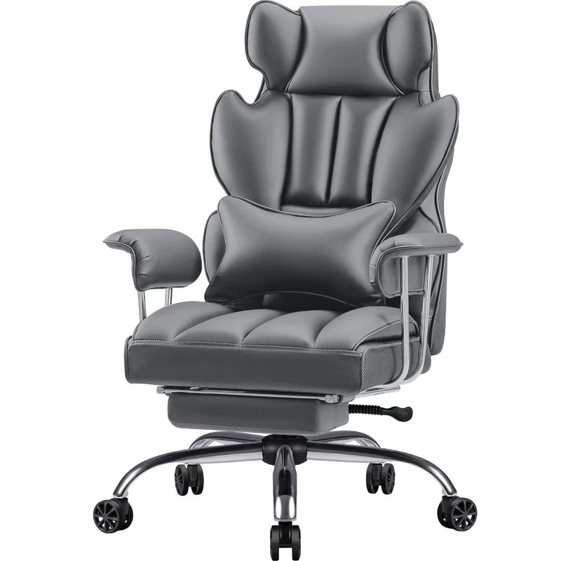 Homall Ergonomic Executive Office Desk Chair 500 lbs Capacity High Back with Footrest Lumbar Support Reclining Adjustable Height & Swivel Wheels