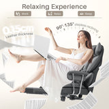 Homall Ergonomic Executive Office Desk Chair 500 lbs Capacity High Back with Footrest Lumbar Support Reclining Adjustable Height & Swivel Wheels