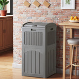 Homall Homes & Gardens 36 Gallon Trash Can Plastic Kitchen Trash Can