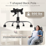 Homall Ergonomic Executive Office Desk Chair 500 lbs Capacity High Back with Footrest Lumbar Support Reclining Adjustable Height & Swivel Wheels