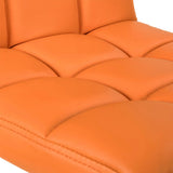 Homall Set of 2 Adjustable Swivel Armless Bar Stools with PU Leather