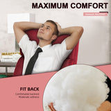 Homall Fabric Recliner Chair Adjustable Modern Home Theater Seating Single Recliner Sofa Living Room Armrest Chair With Thick Cushion
