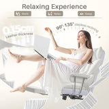 Homall Ergonomic Executive Office Desk Chair 500 lbs Capacity High Back with Footrest Lumbar Support Reclining Adjustable Height & Swivel Wheels