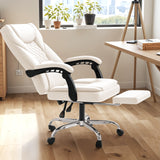 Homall Home Office Chair Adjustable Executive Leather Chair With Arms Ergonomic High Back Cushion Lumbar Back Support Computer Desk Chair